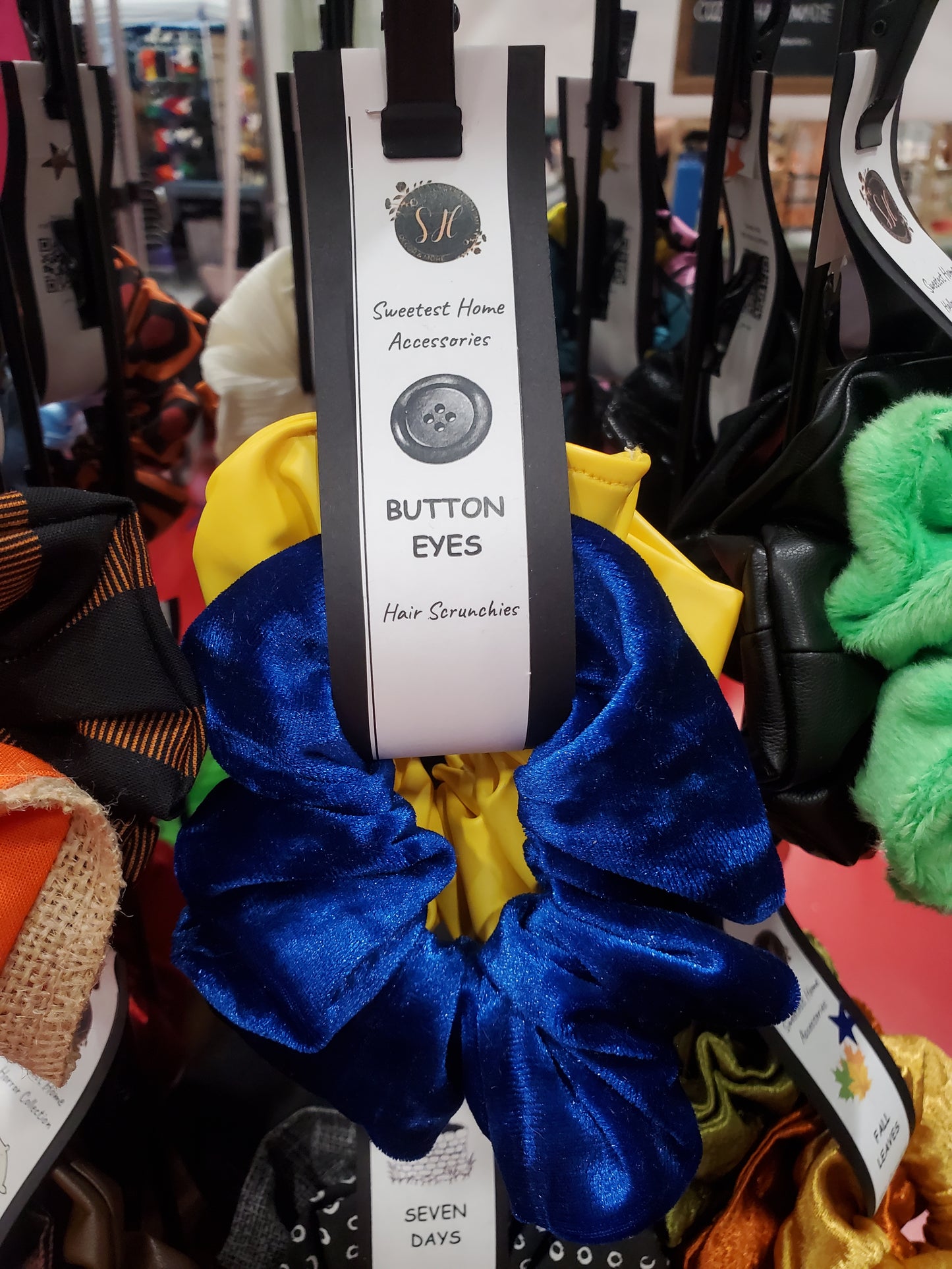 Button Eyes Scrunchie Pack