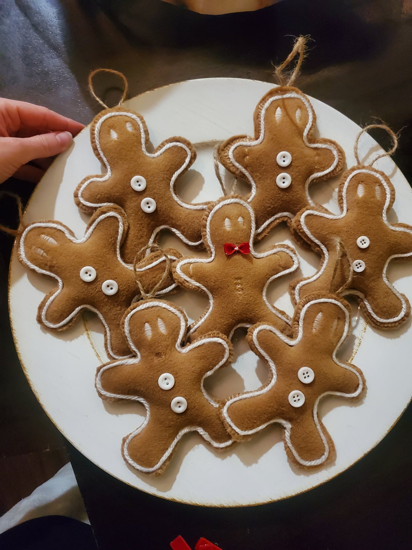 Gingerbread Man Ornament