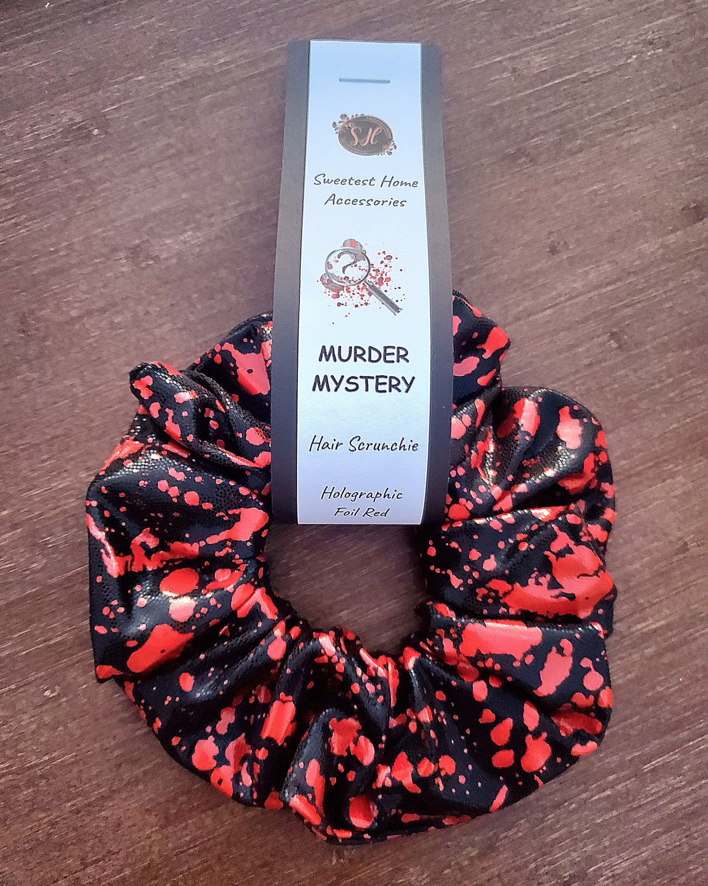 Murder Mystery Scrunchie