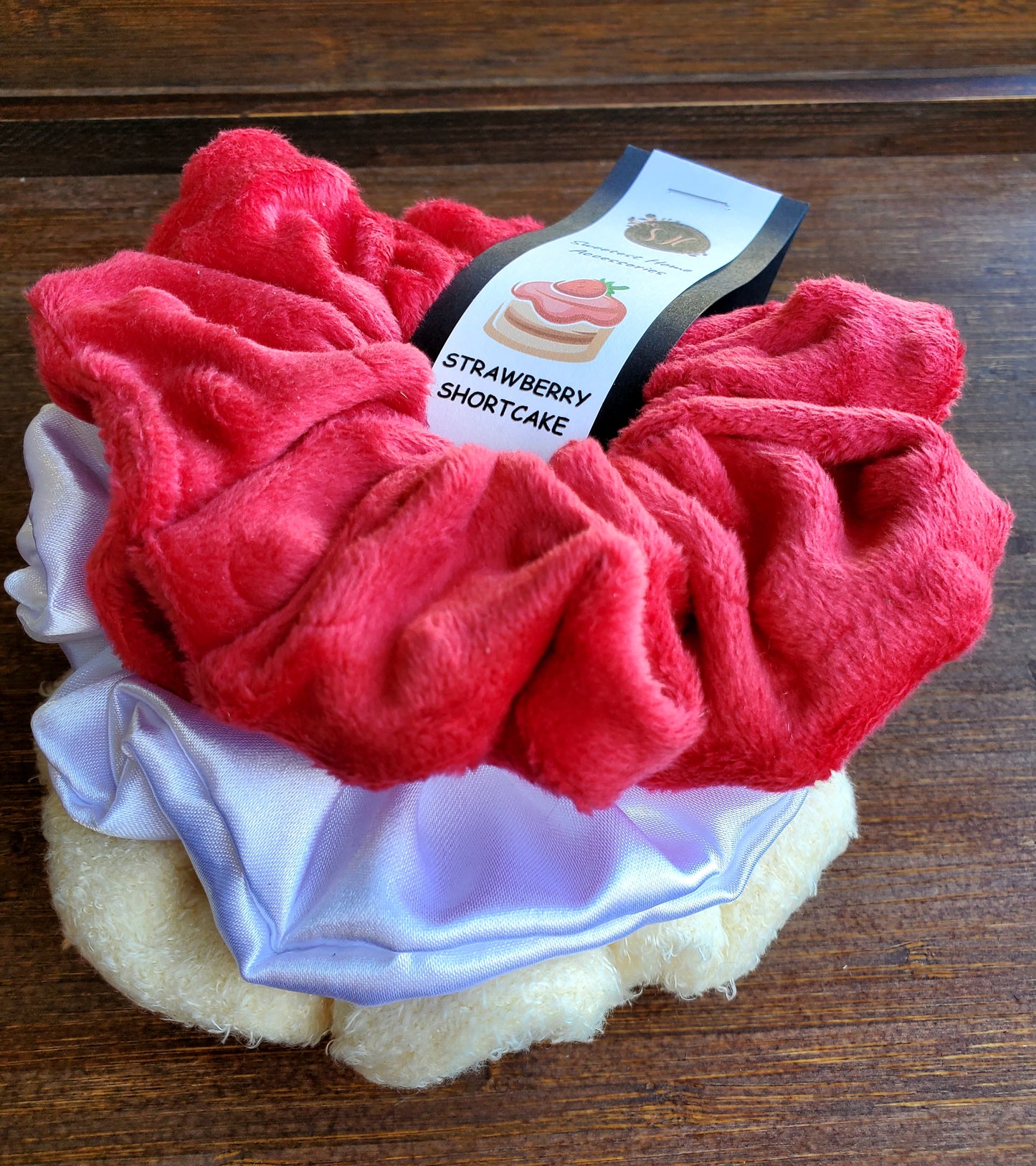 Strawberry Shortcake Scrunchie Pack