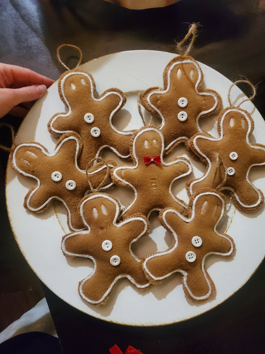 Gingerbread Man Ornament