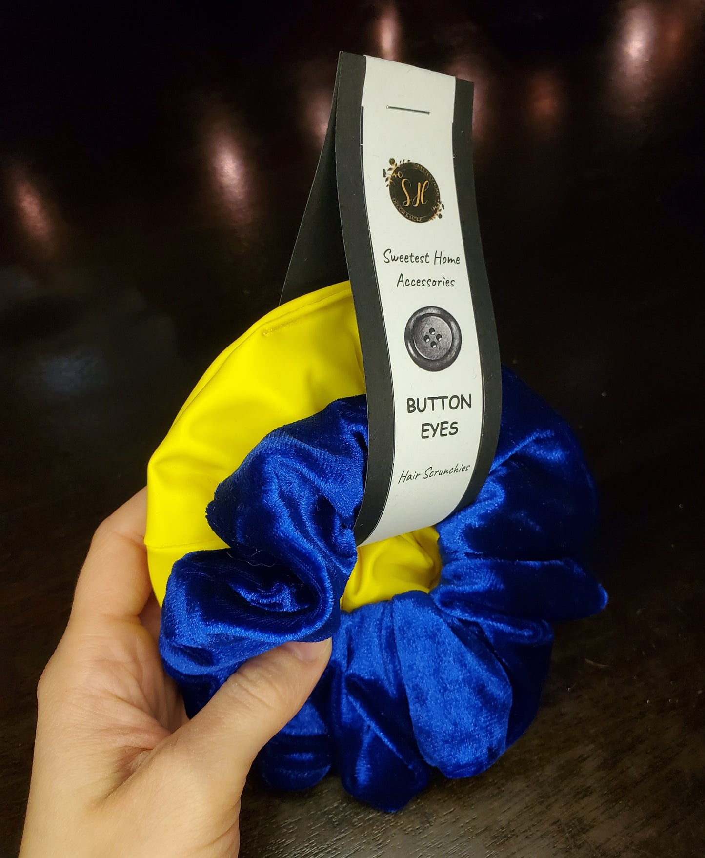 Button Eyes Scrunchie Pack