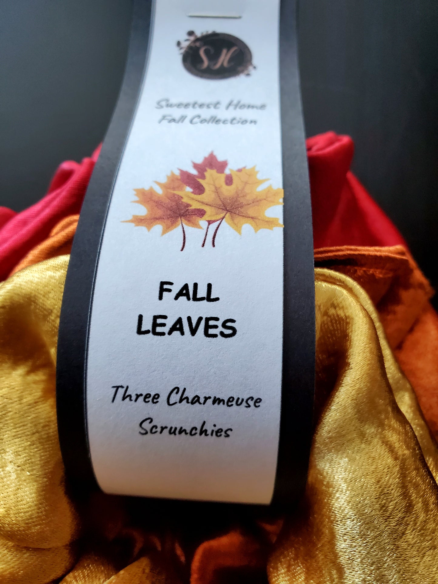 Fall Leaves Scrunchie Pack