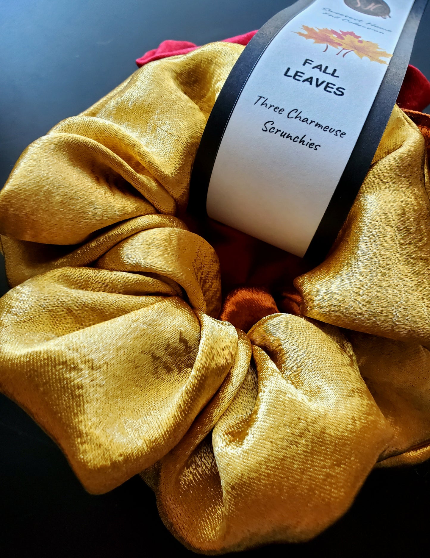 Fall Leaves Scrunchie Pack