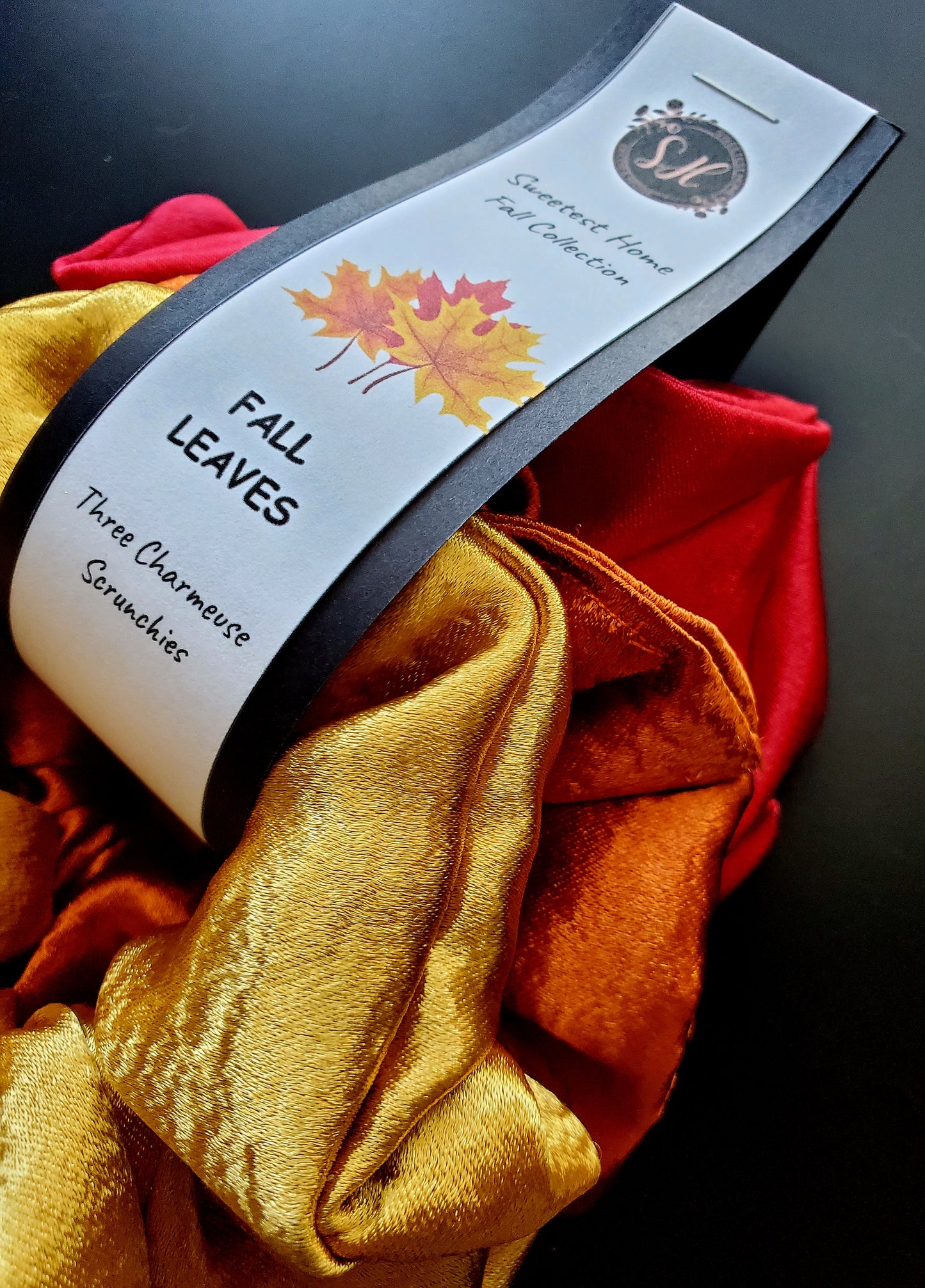 Fall Leaves Scrunchie Pack